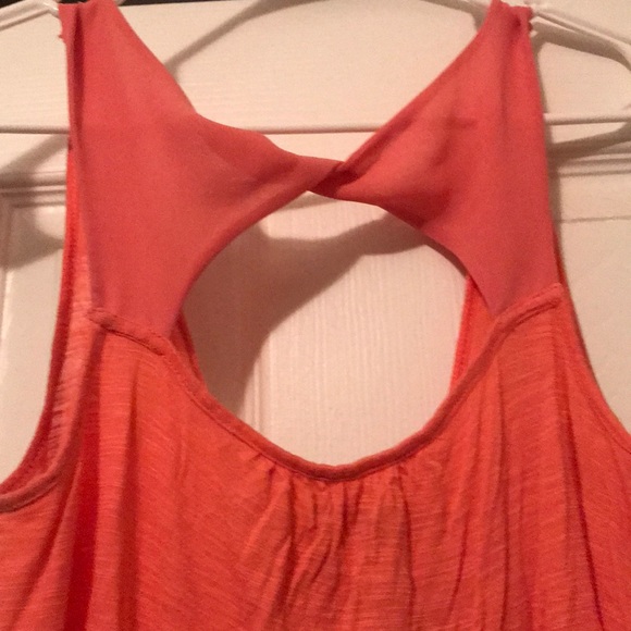 Coral AmericanEagle tank top - Picture 3 of 4